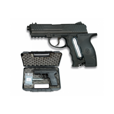 Pistola Co2.4.5 mm "Maletin+Co2+bolas)