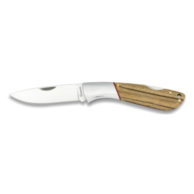Navaja Albainox Madera Zebra. Hoja: 7.8