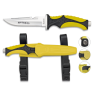 Cuchillo Submarinismo Amarillo Nautilus.