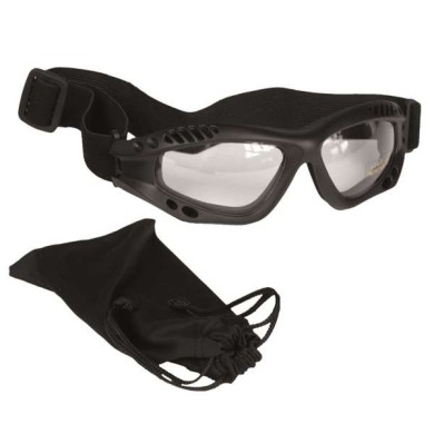 GAFAS MILTEC AIRSOFT NEGRA