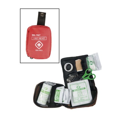 BOTIQUIN MINI MILTEC ROJO