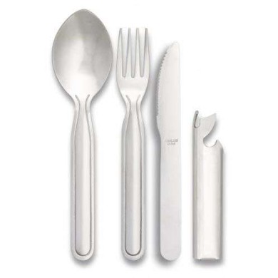 Set CAMPING ALBAINOX 3 pz. Inox