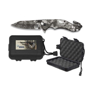Navaja Albainox Phyton Camo C/ caja ABS