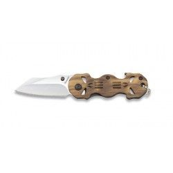 Navaja Albainox madera / calaveras. h: 6
