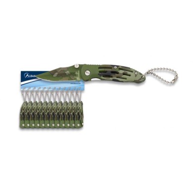 blister 12 pcs Albainox. Hoja: 5.5 cm