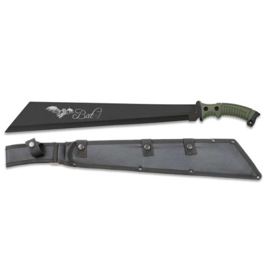 Machete Albainox Bat-1. hoja negra:45 cm