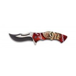 Navaja Albainox 3D 2 caras. Hoja: 8.5 cm