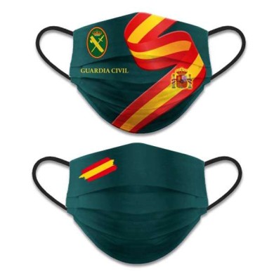 Mascarilla reversible Guardia Civil