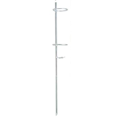 SOPORTE CAÑA HIERRO GALVANIZ. 50CM
