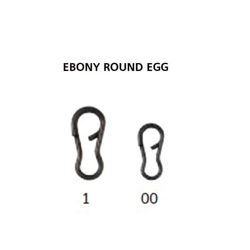 B/12 SNAP ASARI EBONY ROUND EGG