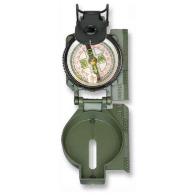 Brujula metal militar   DINGO  aceite.
