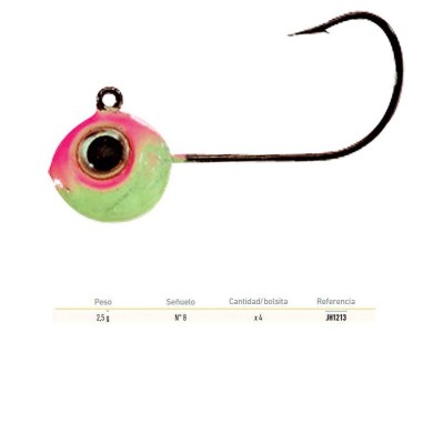 T P JIG HEAD 2.5GR HAM Nº8