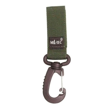 MOSQUETON  C/VELCRO PARA MODULAR OLIVO