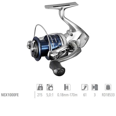 CARRETE SHIMANO NEXAVE 1000 FE