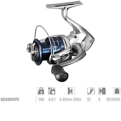 CARRETE SHIMANO NEXAVE 8000 FE HG