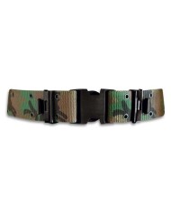 CINTURON VERDE-CAMO NYLON.Largo: 130 cm