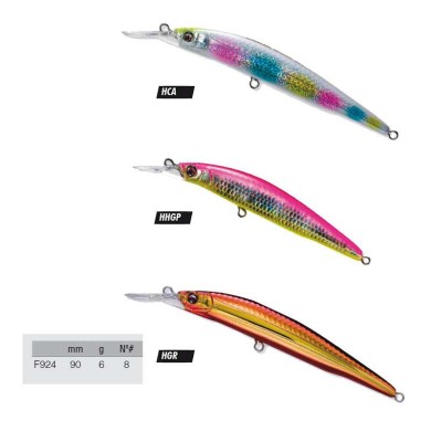 SEÑUELO MINNOW S F924 HARDCORE 90S