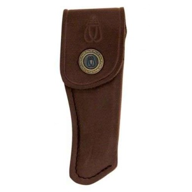 Funda VAQUETA. Marron. 12 cm