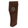 Funda VAQUETA. Marron. 11 cm