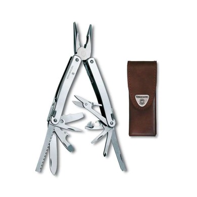 SWISSTOOL SPIRIT X C/FUNDA PIEL