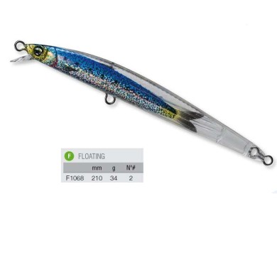 SEÑUELO HARDCORE MINNOW F1068 210F SMIW