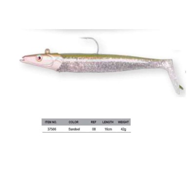 SEÑUELO SALTWATER SANDEEL 16CM 42G 08