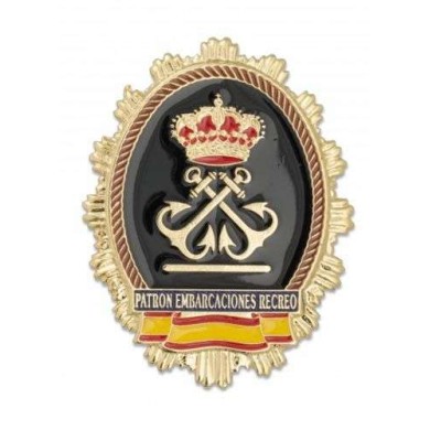 Chapa cartera PATRON DE EMBARCACION