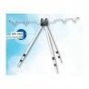 TRIPODE CARSON PLEGABLE DE ALUMINIO