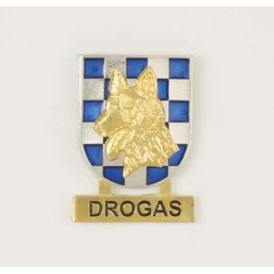 Distintivo guias canino DROGAS