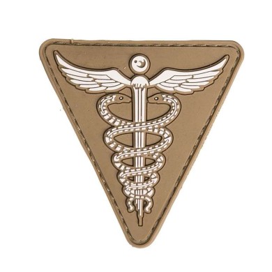 PARCHE 3D MEDICAL PVC COYOTE