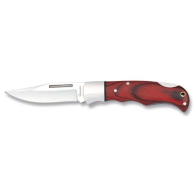 Navaja Albainox pakkawood rojo. hoja:6.5
