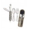 Set Cubiertos camping Multicam Arido