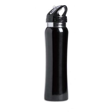 Bidon negro 800 ml facil apertura