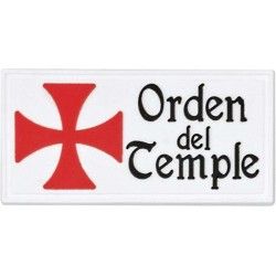 Parche "Orden Del Temple" 6x3 cm