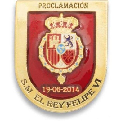 Distintivo Proclamacion S.M. Felipe VI
