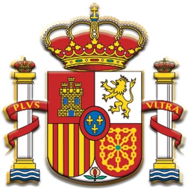Pin Escudo España Constitucional 2.2x2.2 cm