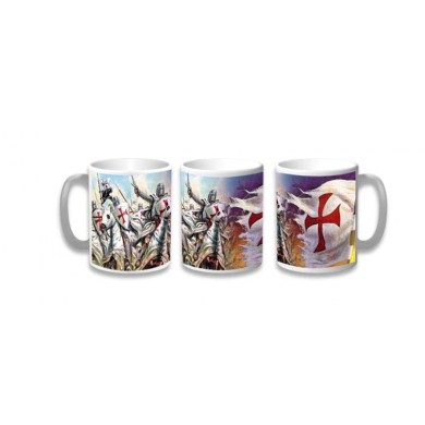 Taza Ceramica Templarios
