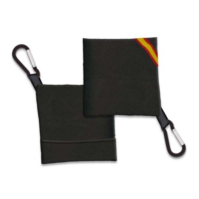 Portamascarilla Negro TNT con Bandera