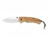 Navaja albainox madera. hoja: 8.3 cm