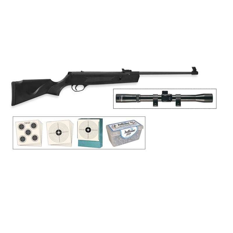 Kit carabina aire compr. JUNIOR Cal 4.5