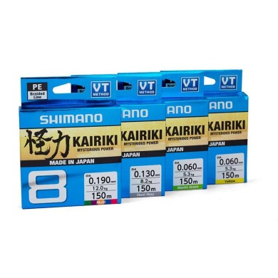 SHIMANO KAIRIKI 8 300M STEEL GREY