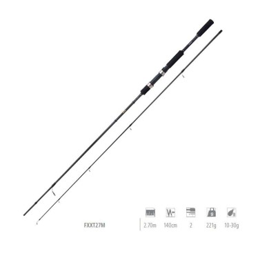 CAÑA ROD FX XT SPINNING 2.70M - 10-30GR 2PCS