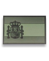 Parche goma ESPAÑA Verde. (5.4 x 3.4cm)