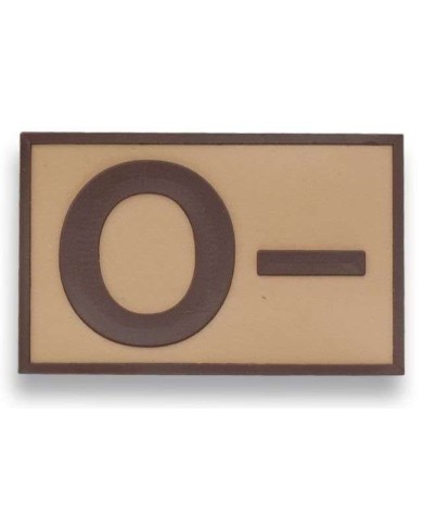 Parche goma ( 0 - ) Arido. (5.4 x 3.4cm)