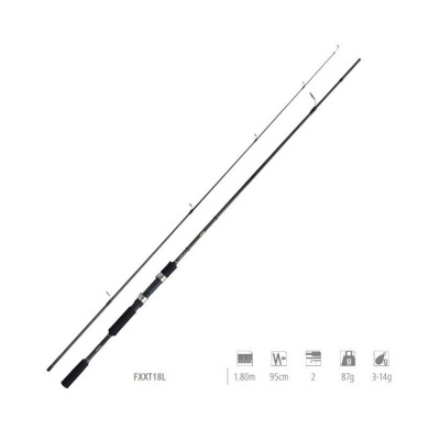 CAÑA SHIMANO FX XT SPINNING MOD-FAST 1.80M 3-14G 2PCS
