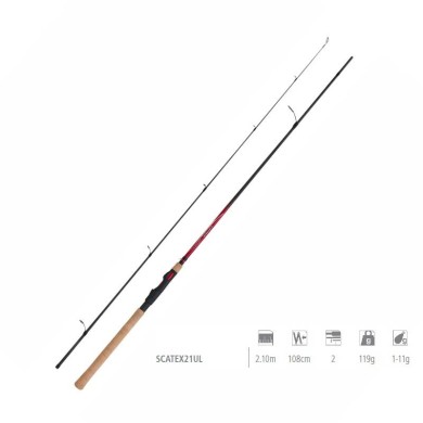 CAÑA SHIMANO CATANA EX SPINNING 2,10M 1-11 G