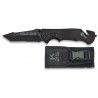Navaja K25 TACTICA.C/Funda.Hoja:9 cm