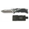 navaja K25 negra / gris. hoja:8.6