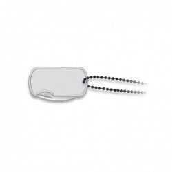 NAVAJA ALBAINOX DOG TAG. CADENA