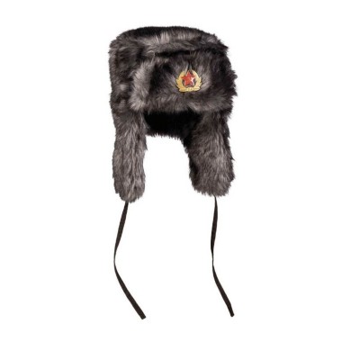 SOMBRERO DE INVIERNO SINTETICO NEGRO